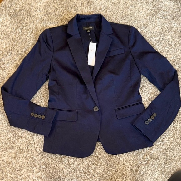 Ann Taylor One Button Blazer Women's Size 00 - Picture 3 of 6